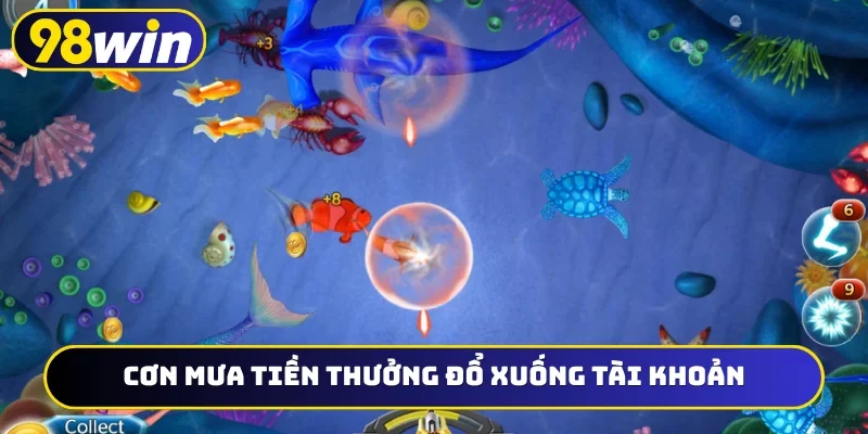 Cơn mưa tiền thưởng đổ xuống tài khoản