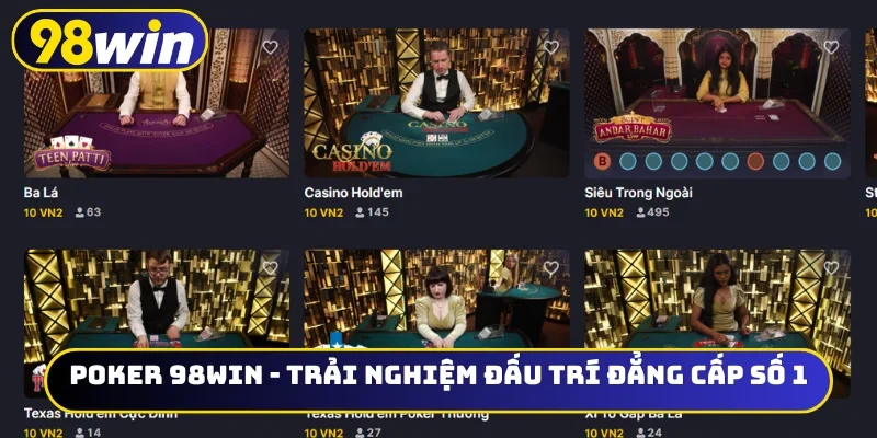 Poker 98WIN