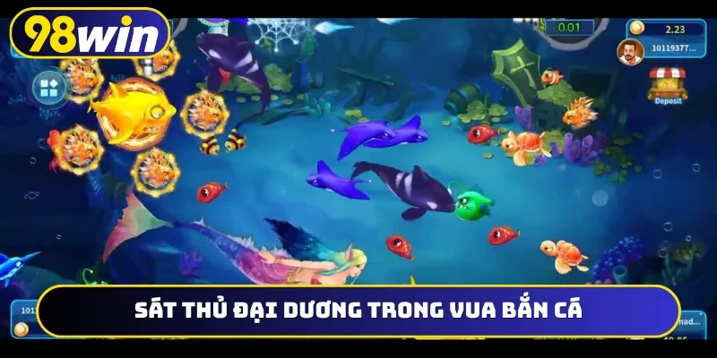 Sát thủ đại dương trong vua bắn cá